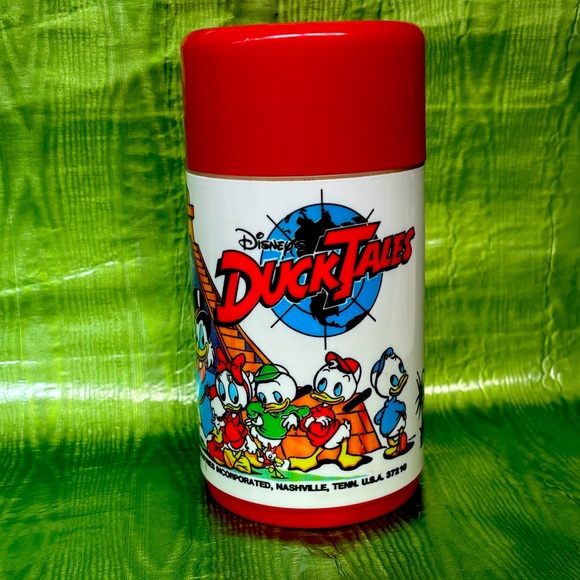 Disney DuckTales Red and White Thermos - Picture 1 of 2